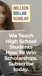 Mobile Screenshot of milliondollarscholar.com